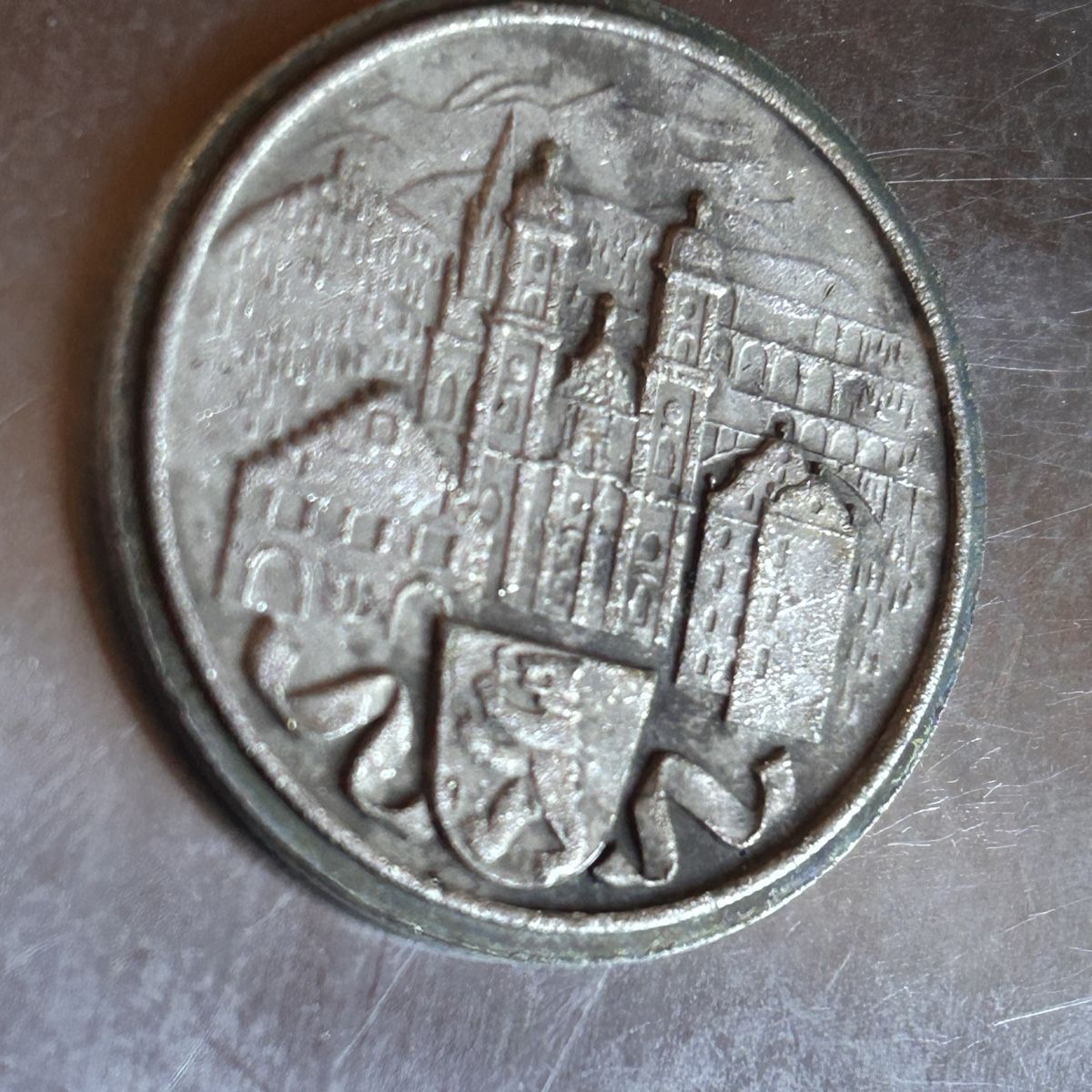 Medaglie: Antike Medaille KIRCHE Silber  – Usato da Laufen venduto da Bellavitaboom 4