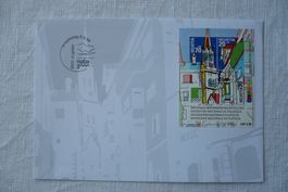 1999 FDC NABA-2000 SG Block I SBK W84
