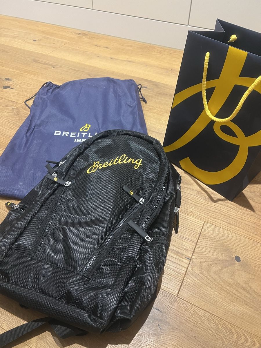 Breitling Zaini: Breitling Rucksack Dustbag Tasche – Nuovo (secondo la descrizione) da Triesenberg venduto da alfro91 1