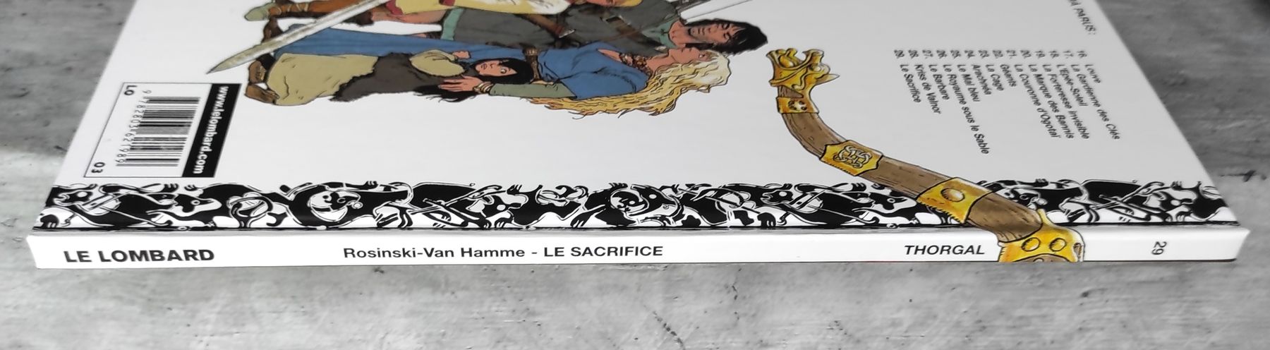 Fumetti: THORGAL 29. Le Sacrifice (EO) – Usato da Biel/Bienne venduto da pijama 7