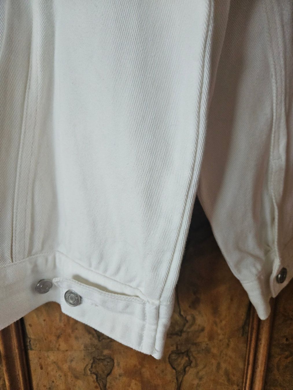 Jacken: Veste camionneur Jeans blanc taille 40 – Neu und originalverpackt aus Thônex von lacomtessedesfees 5