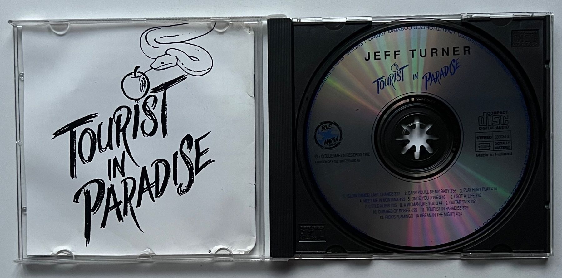 CD: Jeff Turner / Tourist in Paradise – Usato da Näfels venduto da rottabi 2