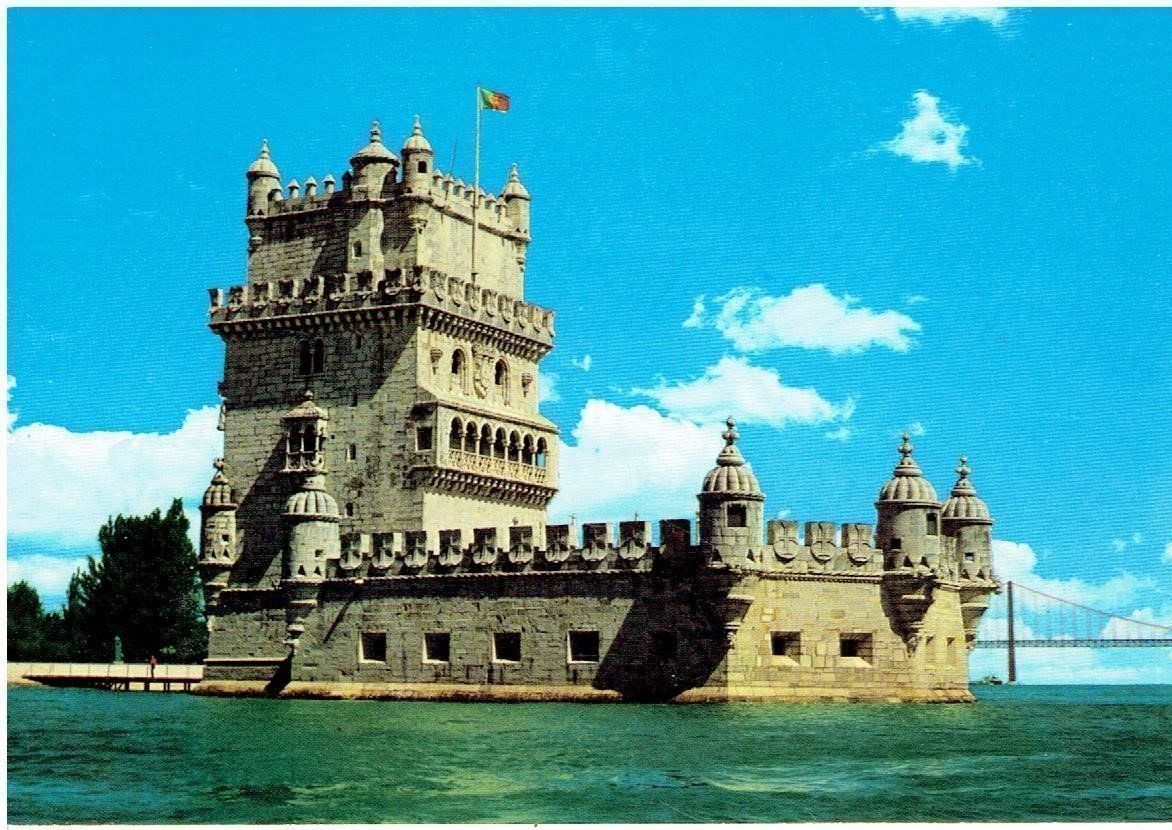 Cartoline postali: LISBOA Torre de Belém – Usato da Flims - Dorf venduto da Stagediver