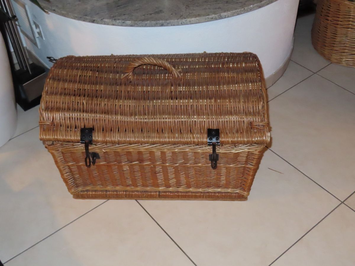 Altro in Antiquarato & Arte: Vintage-Korbkoffer – Usato da Richterswil venduto da Prangins9 9