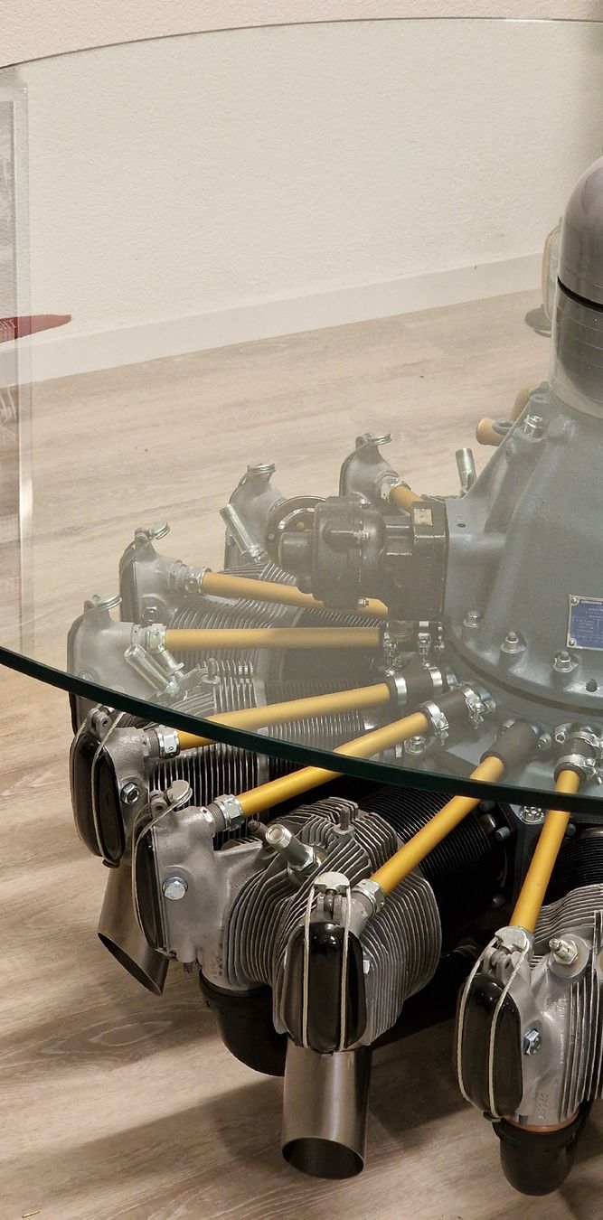 Tavoli: Esstisch aus einem Sternmotor M462 Flugmotor – Nuovo (secondo la descrizione) da Rorschacherberg venduto da proudschweiz 3