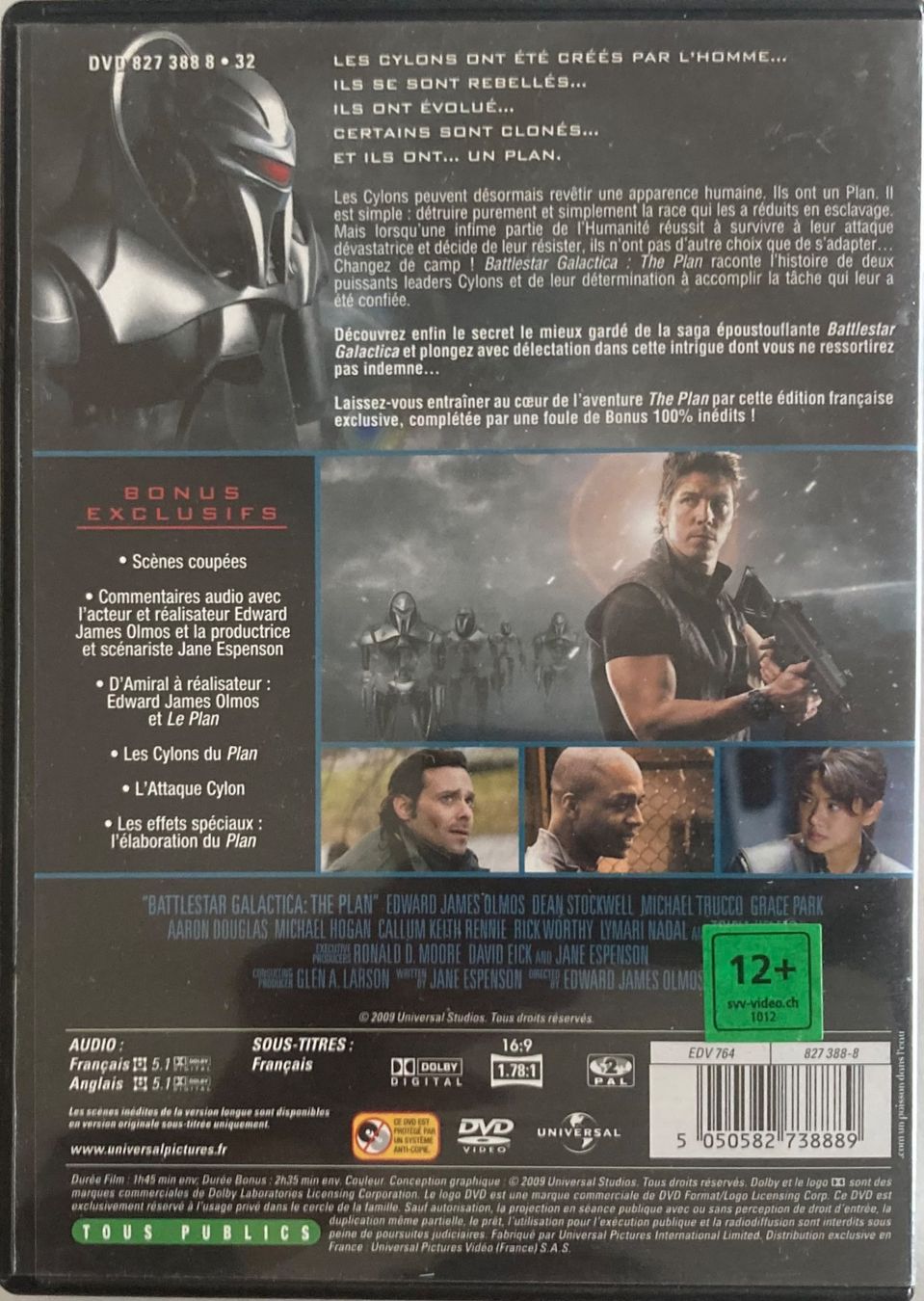 Tutti i DVDs: BATTLESTAR GALACTICA (THE PLAN) – Usato da Poliez-Pittet venduto da Newtown-Records 1