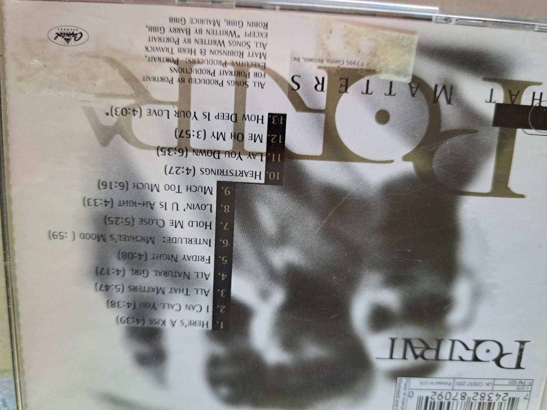 CD: Cd Portrait - All that Matters – Usato da Pully venduto da bro_n52j 2