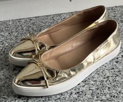 Goldene Guess-Ballerinas, Gr. 38, neuwertig!
