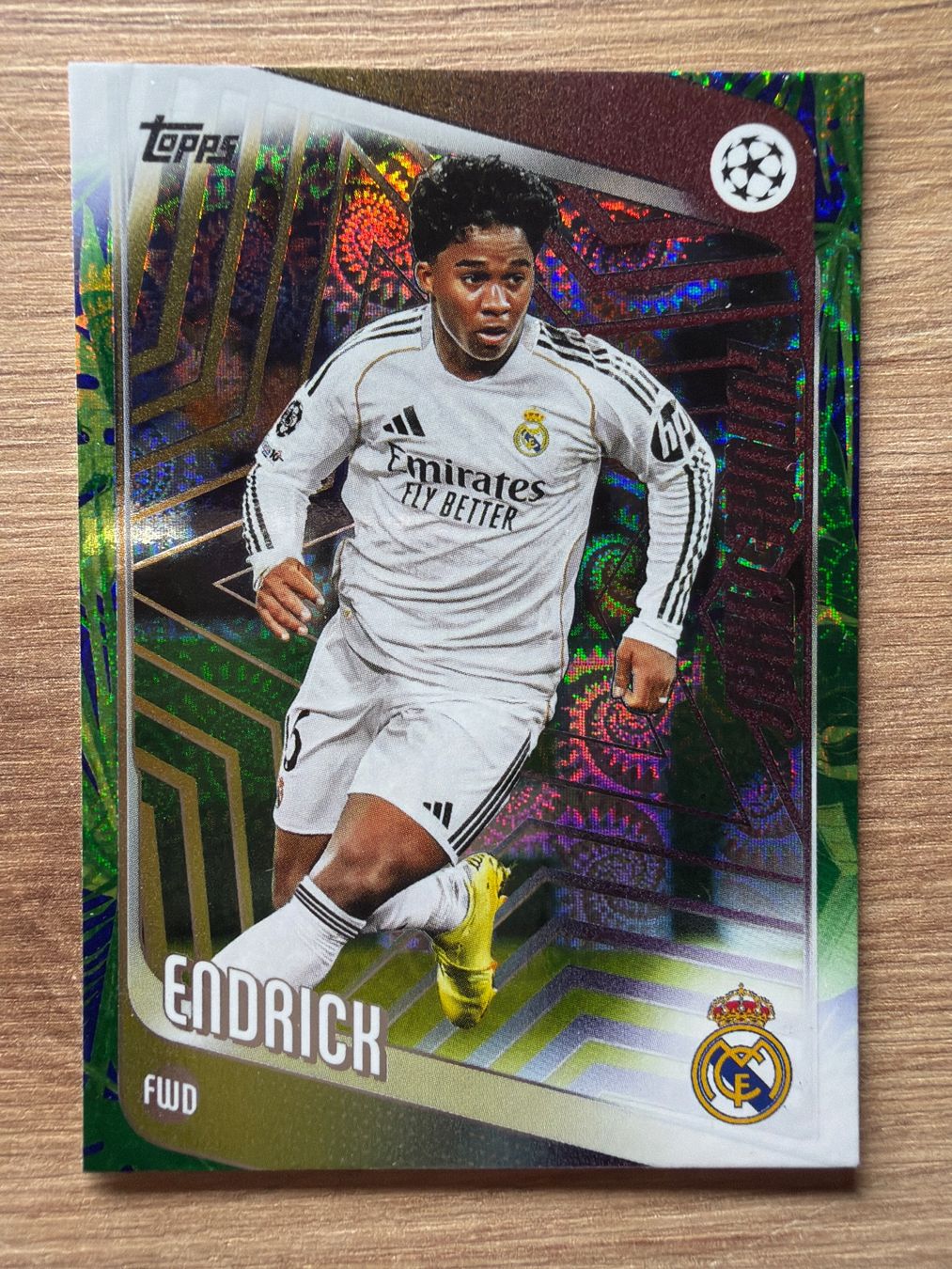 Topps Carte collezionabili: Soccer Endrick Future Stars CARNAVAL Topps 2026 – Usato da Netstal venduto da Clutch79Cardz