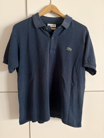Polo Lacoste bleu taille M