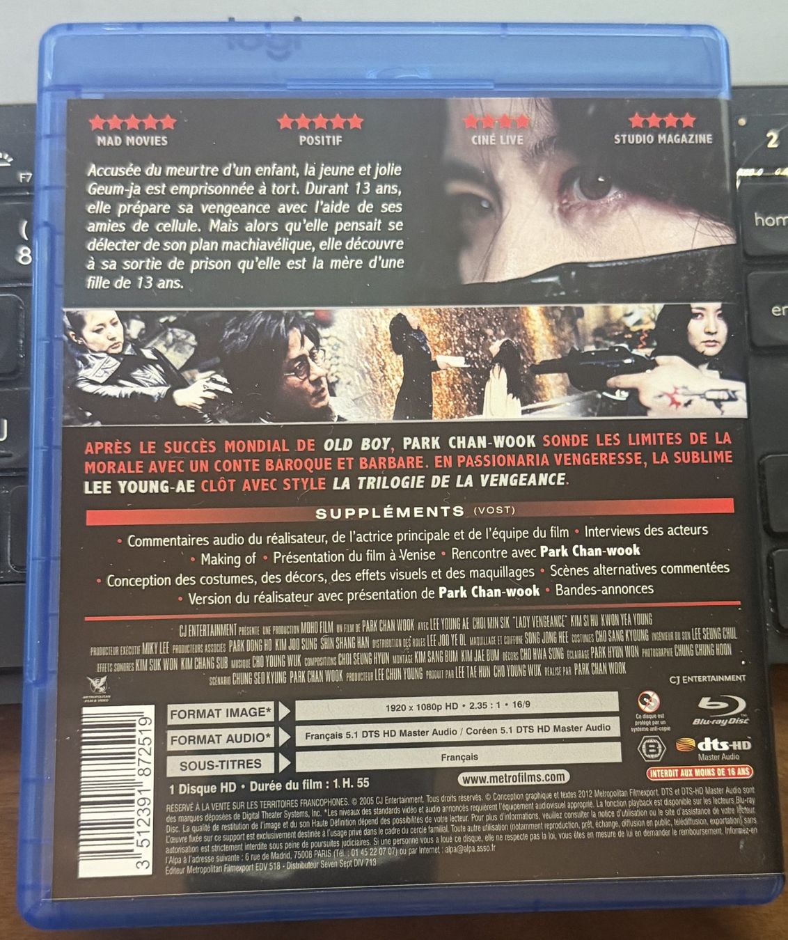 Tutti i DVDs: Lady Vengeance (2005) - Blu-ray – Usato da Semsales venduto da __Florian__ 2