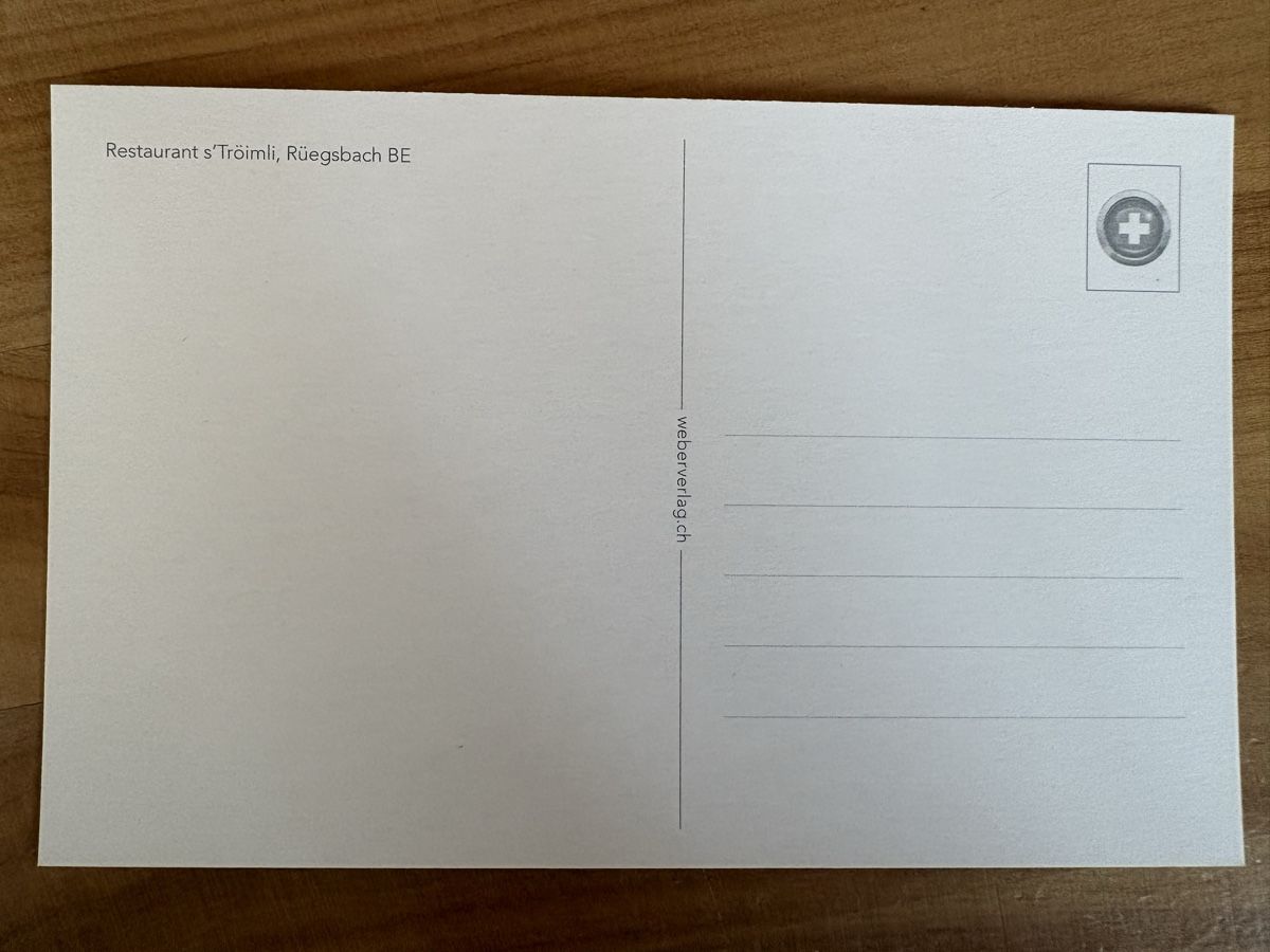 Cartoline postali: AK vo Restaurant Tröimli Rüegsbach – Nuovo (secondo la descrizione) da Rümlang venduto da Kartenpost1 1