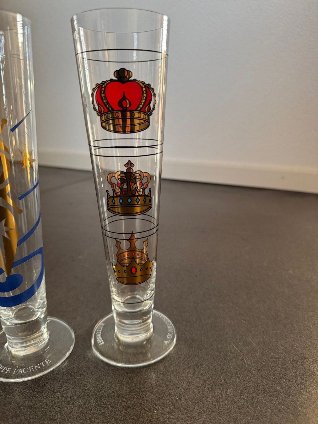 Ritzenhoff Bicchieri: Ritzenhoff Biergläser "Stange" 2 x A.OLABUEAGA+BEPPE FACENTE – Usato da Fribourg venduto da tschjoly 2