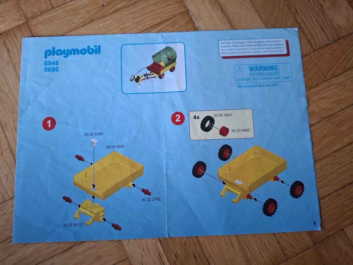 Playmobil Giocattoli: Playmobil Planwagen 6948 5686 – Usato da Basel venduto da ralle80 1
