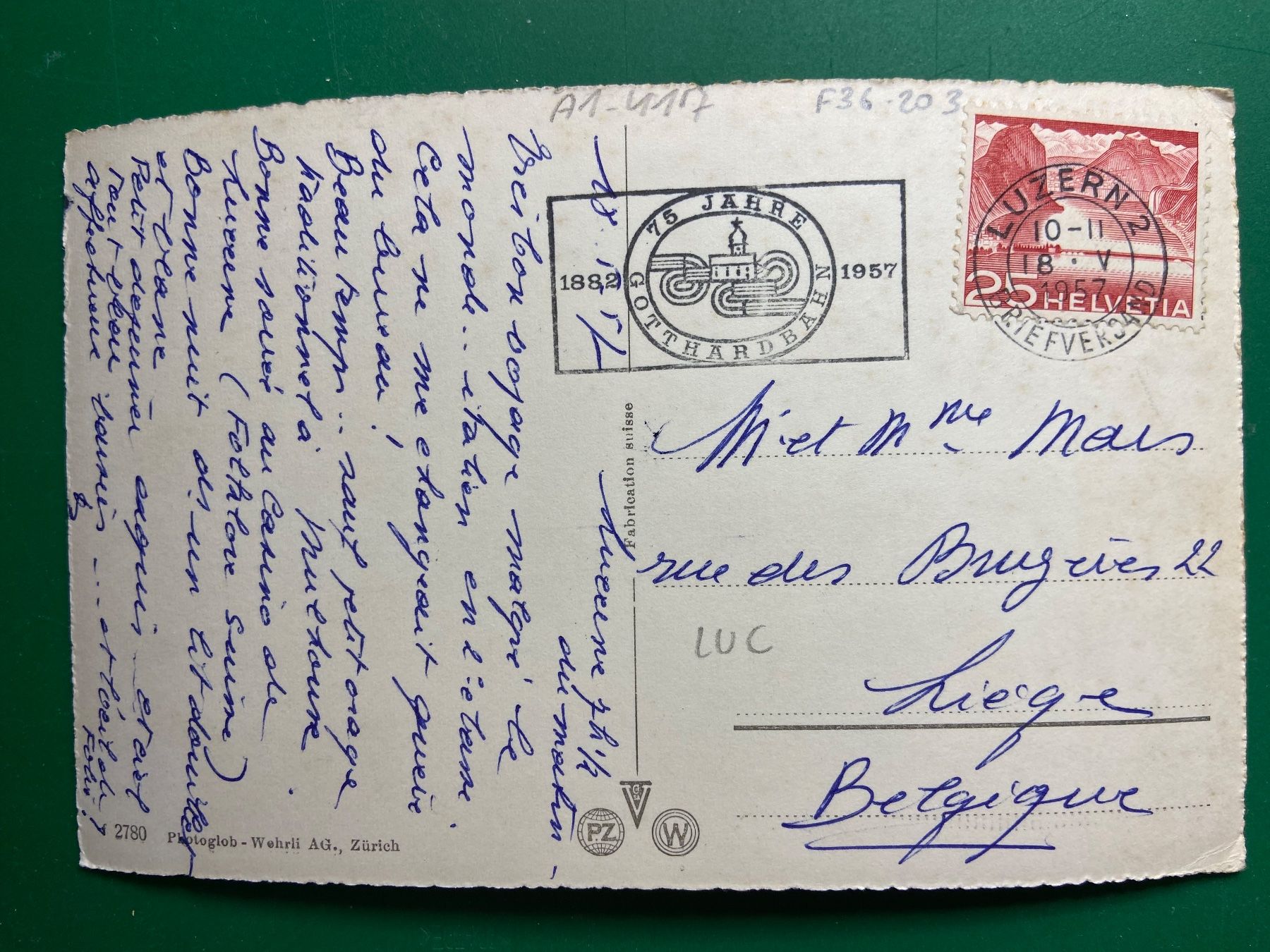 Cartoline postali: Luzern - Kapellbrücke – Usato da Steg VS venduto da _vinci_ 1