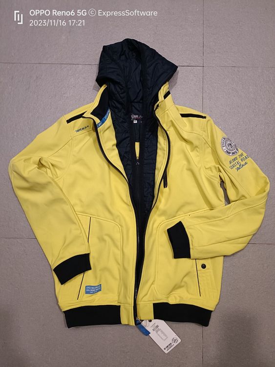 CAMP DAVID Softshell Jacke Snapshot 1 Mallorca yellow Gr.XL | Kaufen auf  Ricardo