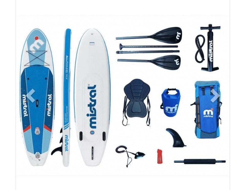 NEU SUP Board Mistral Stand up Paddle und Kajak Bis 150kg Kaufen auf