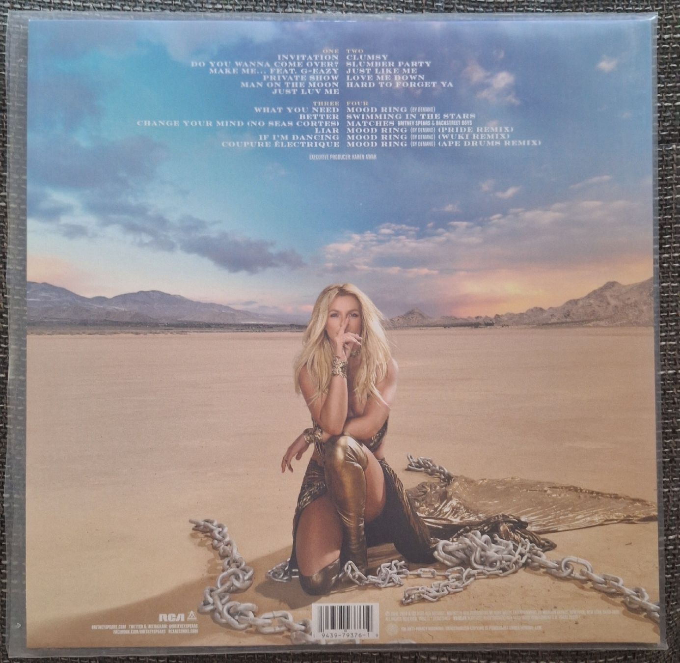 Dischi in vinile: Britney Spears Glory limited double Vinyl – Nuovo (secondo la descrizione) da Luzern venduto da thomarco 2