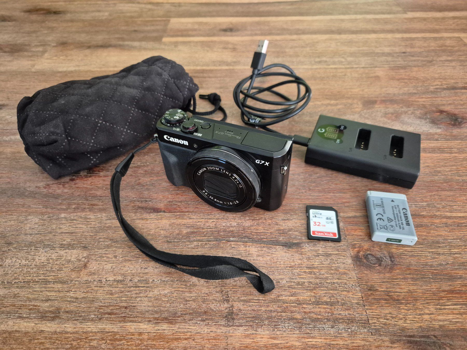 Canon Fotocamera: Canon PowerShot G7 X Mark II Digitalkamera Kamera – Usato da Nänikon venduto da Mario801103