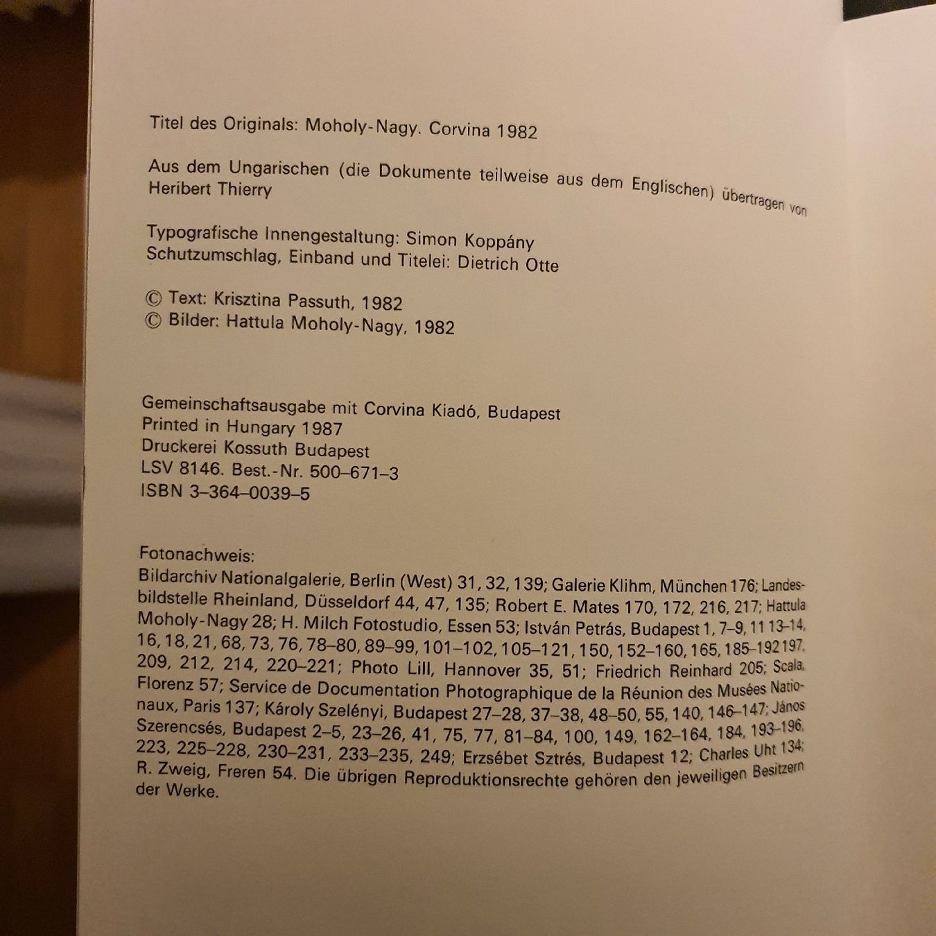 Libri: Moholy-Nagy – Usato da Zürich venduto da TimZurich1 2