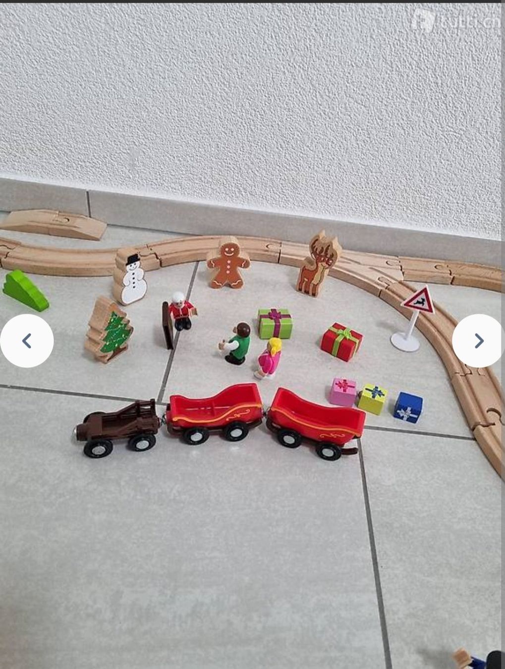 Giocattoli: Sehr grosse Holz Eisenbahn – Usato da Niederwil SG venduto da Excentia 3