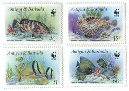 Briefmarken "Fische". Antigua und Barbuda