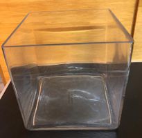 Massive grosse Quadratische Glassschale