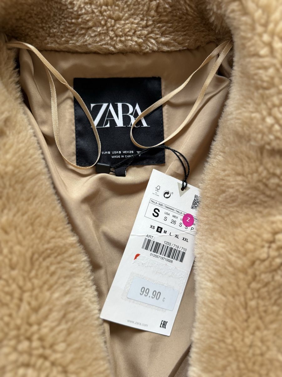 Zara Cappotti: Zara Teddy Coat, Size S, New with Tags – Nuovo e nell'imballaggio originale da Zürich venduto da EShopping81 1