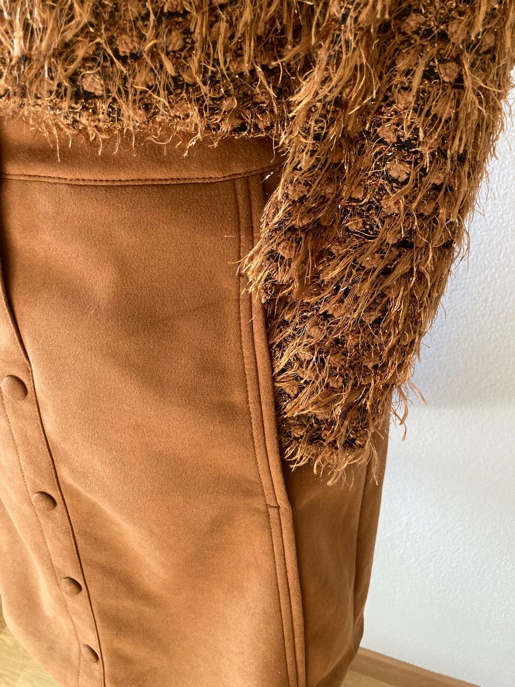 Jupes: Leichter Herbstpullover mit Rock – D'occasion à Samedan par chickenrun01 1