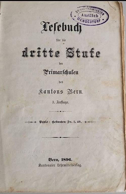 Libri: Antikes Lesebuch – Usato da Bern venduto da Guggi022