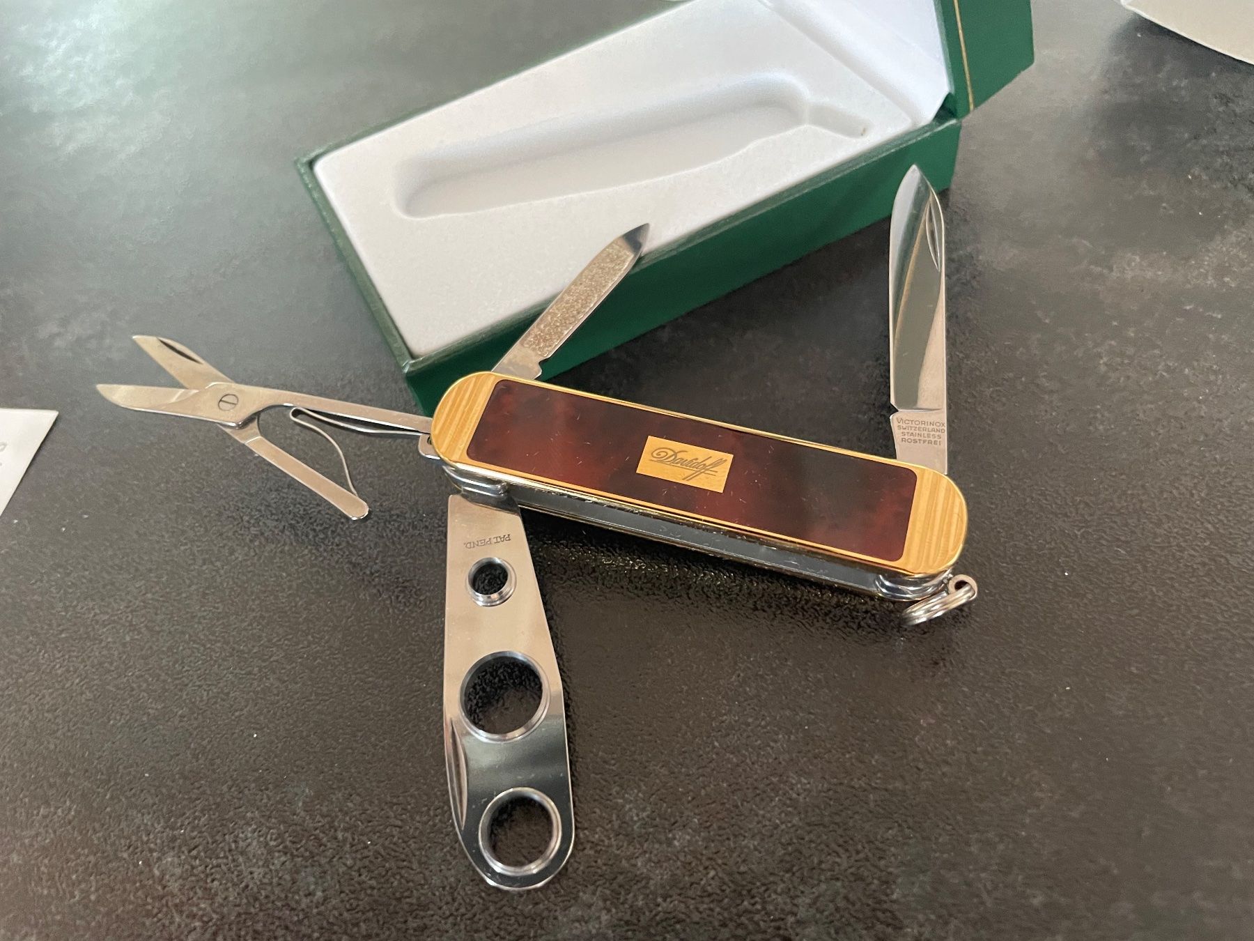 Victorinox Coltelli tascabile: Couteau Vintage Victorinox Davidoff – Nuovo e nell'imballaggio originale da Vallamand venduto da Bricbracbroc82 6