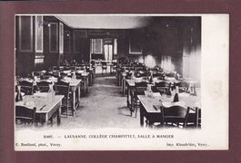 LAUSANNE - Collège Champittet - Salle à manger