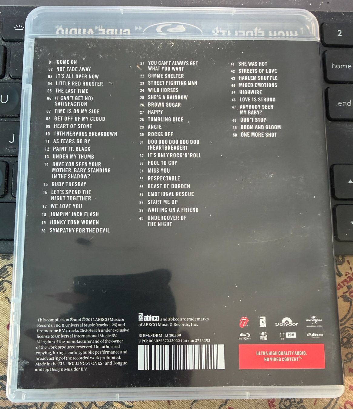 Alle DVDs: The Rolling Stones ‎– Grrr! - Blu-ray Audio – Gebraucht aus Semsales von __Florian__ 2