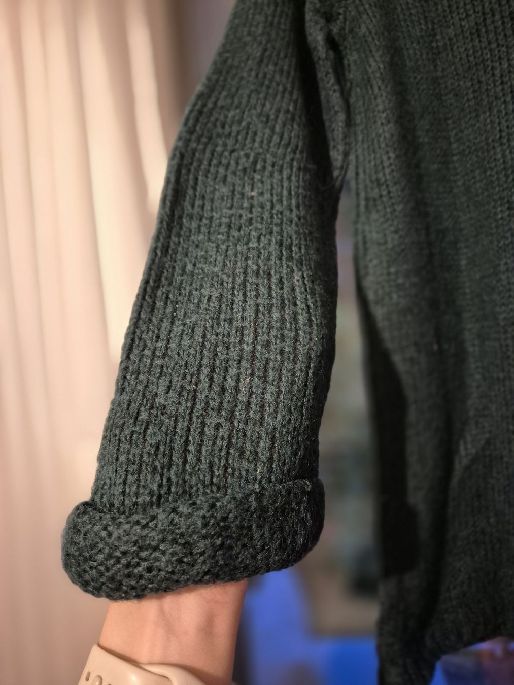 H&M Maglioni & Felpe: Dicker, grüner Strickpullover von H&M – Nuovo (secondo la descrizione) da Zürich venduto da mit_jz2x 4