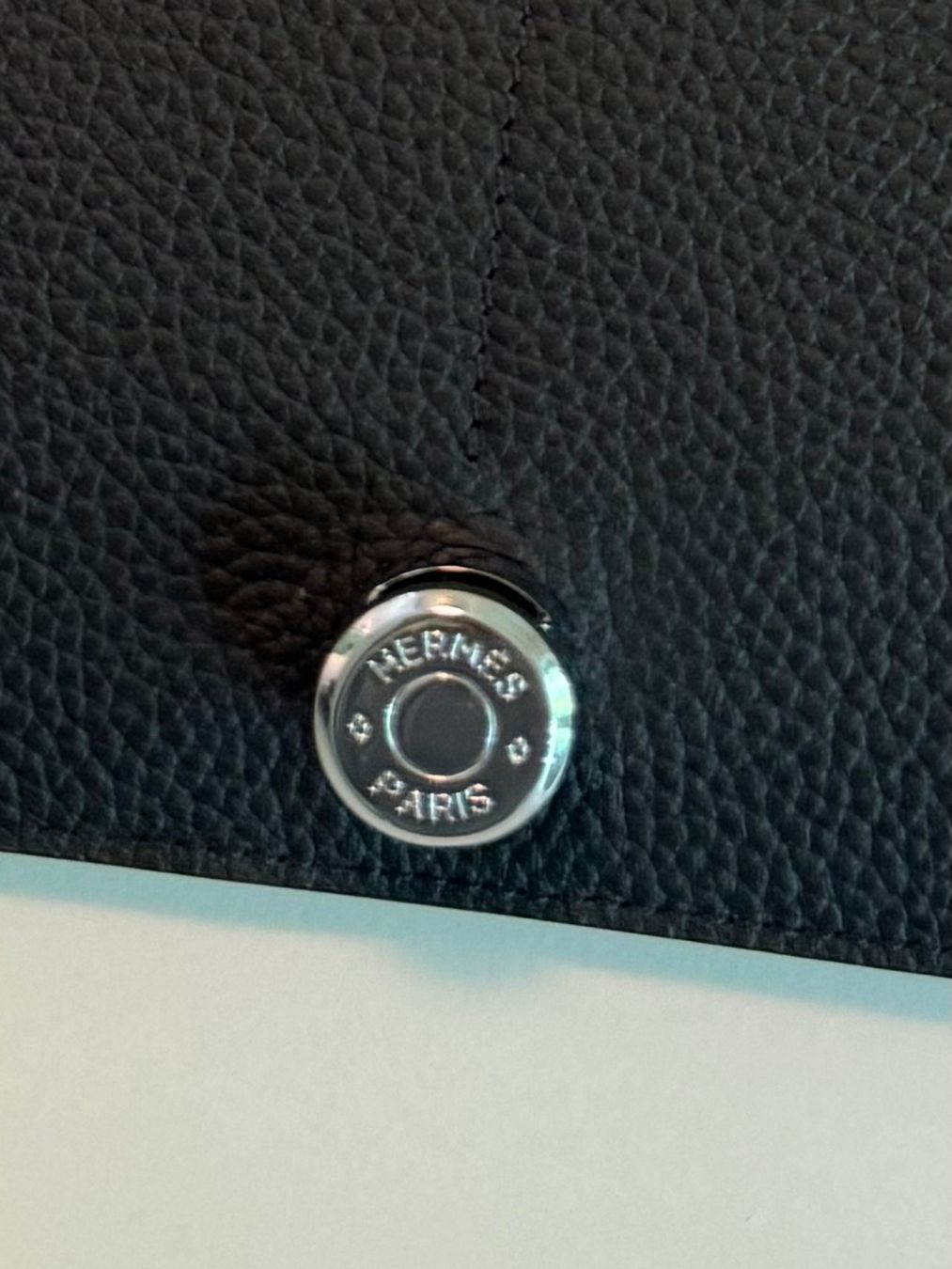 Hermès Portafogli: Hermes Wallet Black / Grey Leather like new – Nuovo (secondo la descrizione) da Zürich venduto da Anastasiya_g 7