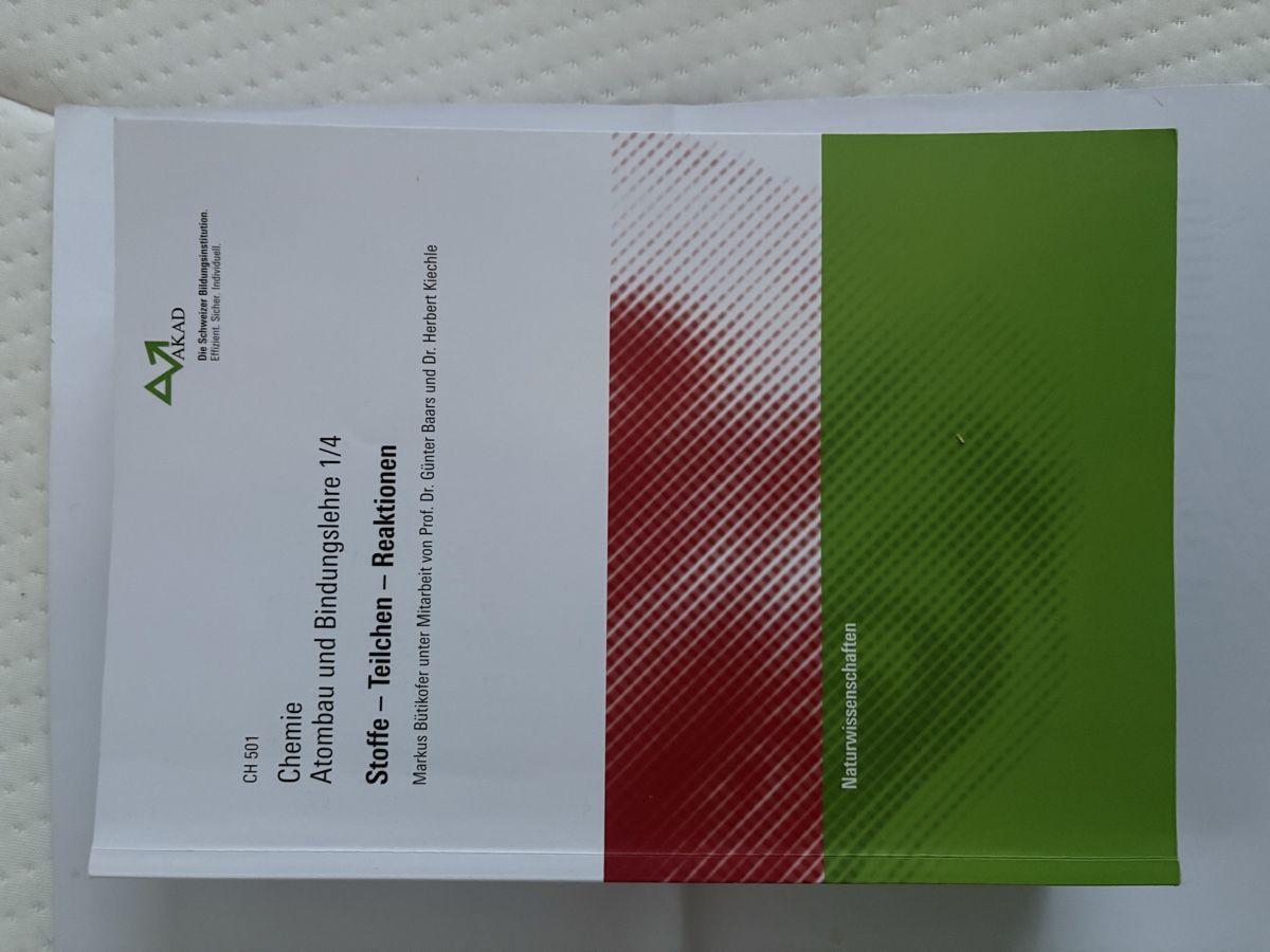 Bücher: Compendio Chemie – Gebraucht aus Allenwinden von ard_gy9p 1