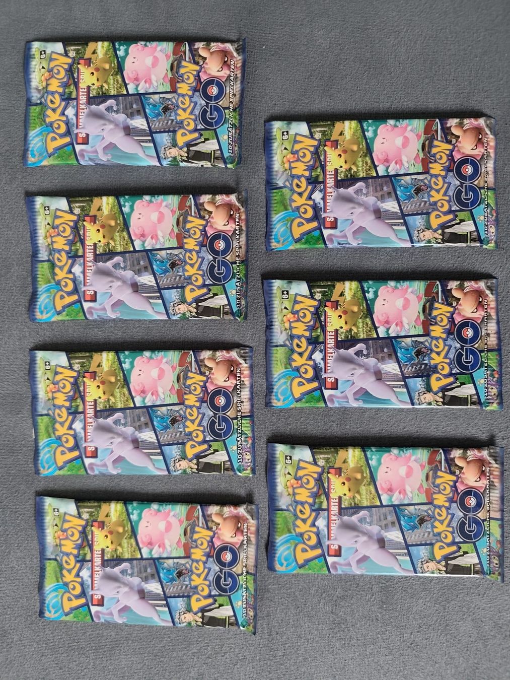 Pokémon Sammelbilder & Trading cards: 7×Pokémon go booster Packs – Neu und originalverpackt aus Biel/Bienne von gela111
