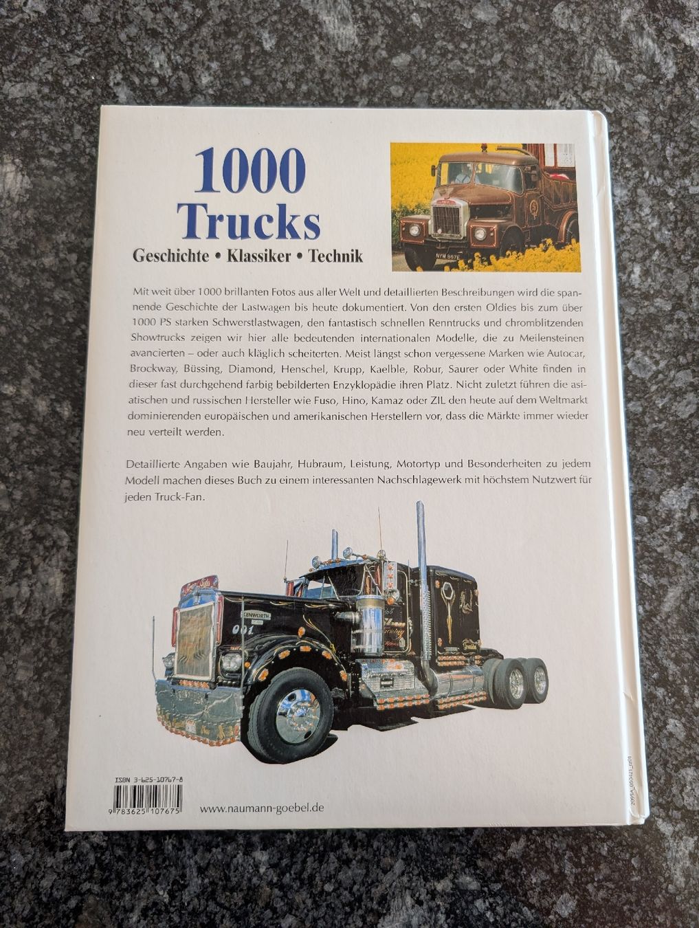 Bücher: Buch 1000 Trucks - Geschichte Klassiker Technik – Gebraucht aus Braunau von domiV6 1