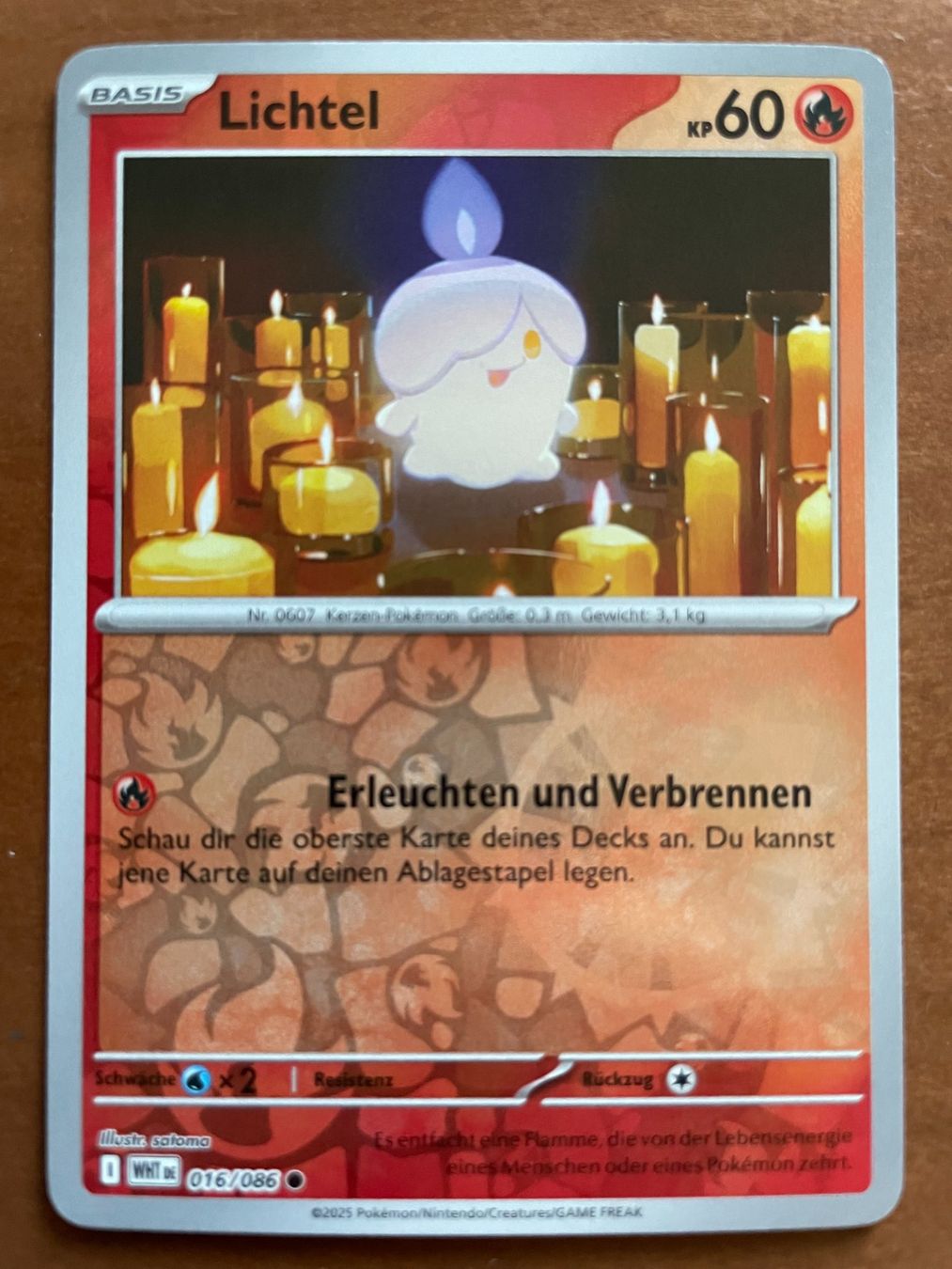 Pokémon Carte collezionabili: Pokemon Lichtel Reverse (Versand gratis) – Nuovo (secondo la descrizione) da Chur venduto da Angerson