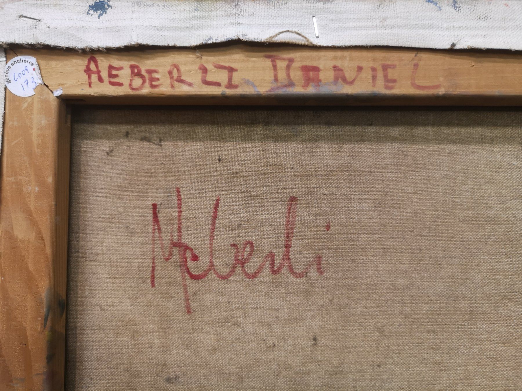 Dipinti: Daniel AEBERLI (1947) – Usato da Genève venduto da Qanil77 4