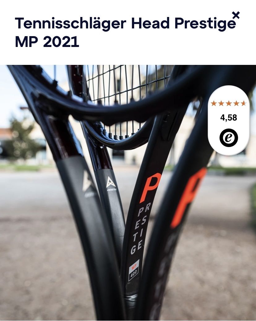 Head Racchette: Tennisschläger HEAD Prestige MP – Usato da Luzern venduto da breil5 2