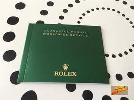 ROLEX WORLDWIDE SERVICE GUARANTEE MANUAL