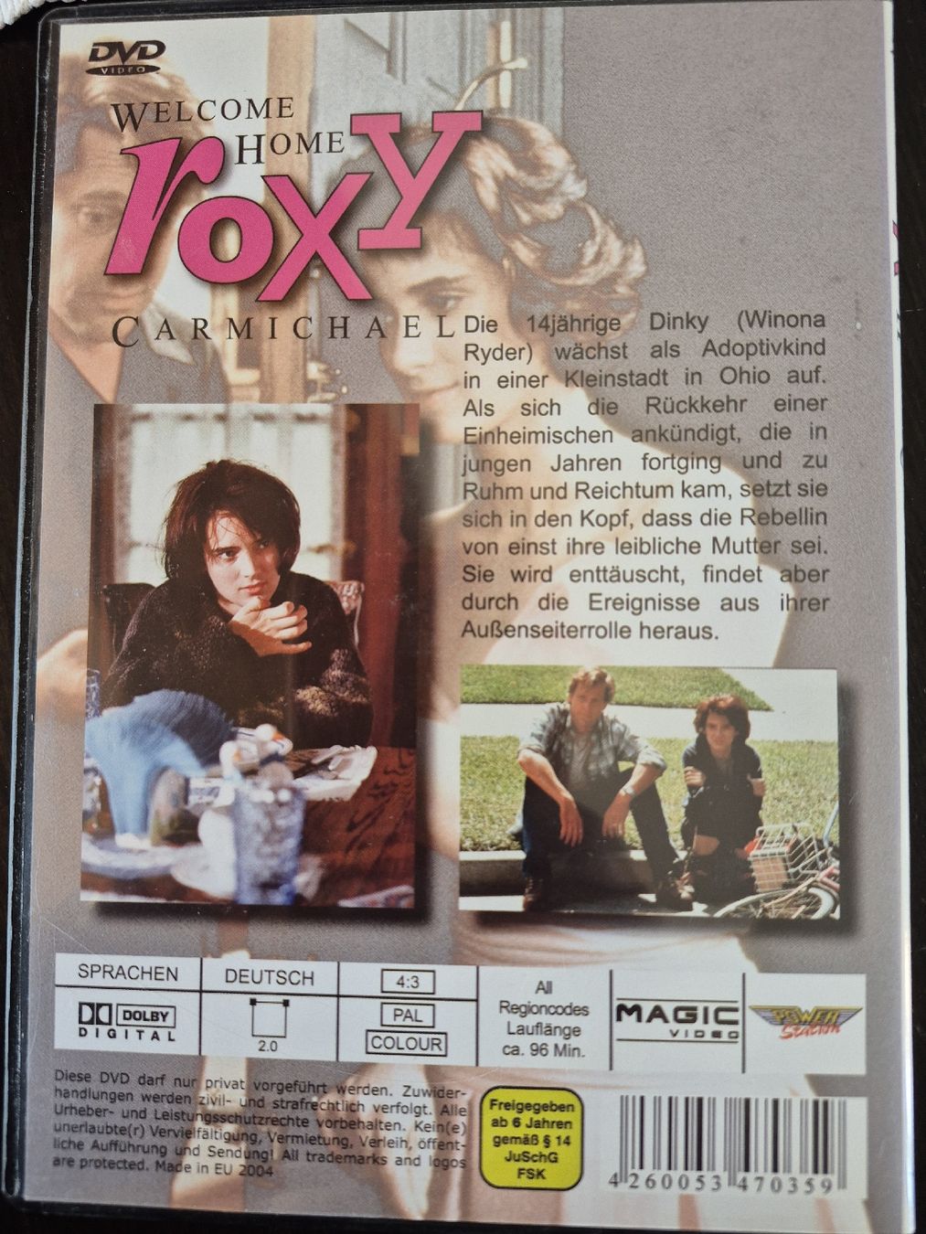 Tutti i DVDs: Welche Home ROXY CARMICHAEL – Usato da Malters venduto da buzeli2 1