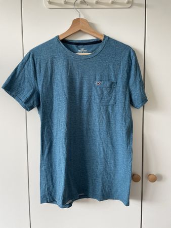 Hollister T-Shirt Grösse S Sommer V-Ausschnitt, 100 % BW