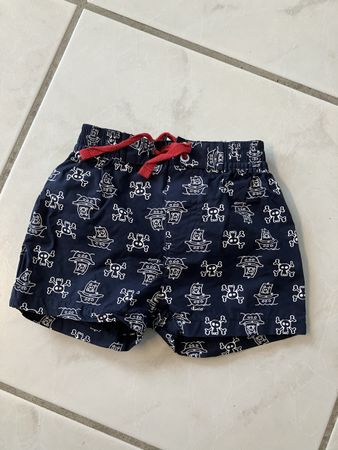Short Chicco Pirates Bleu 74/12M