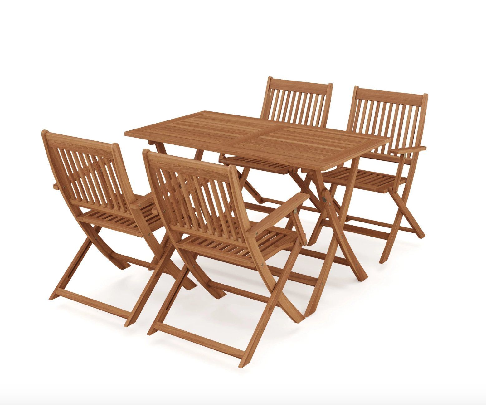 Set di tavolo e panche: Gartenmöbel Set aus Holz AVEIRO - Gratis Versand – Nuovo e nell'imballaggio originale da Kleinwangen venduto da meinwarenkorb.ch