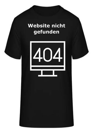 T-Shirt Website nicht gefunden