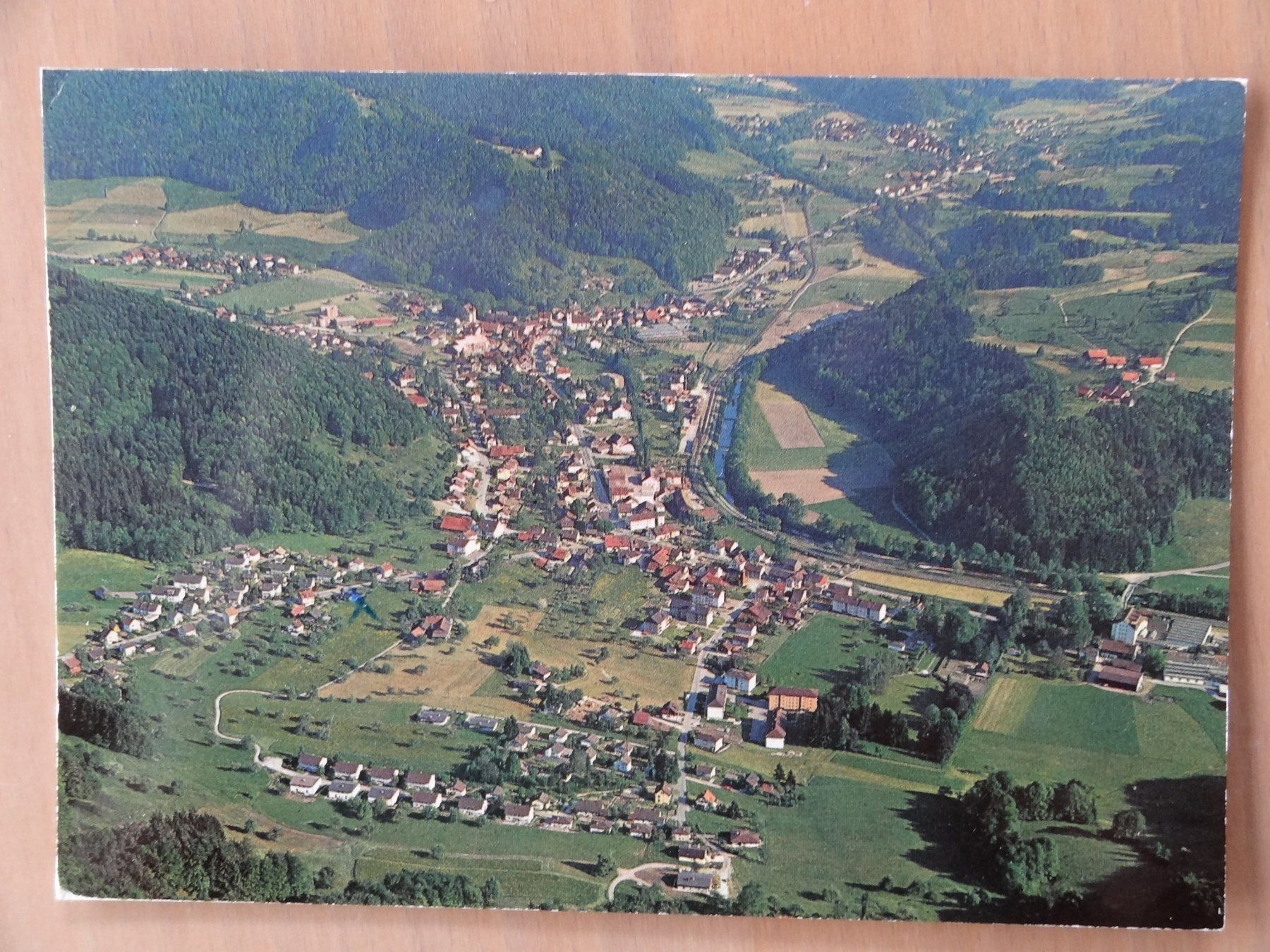 Cartoline postali: Turbenthal - ZH - Flugaufnahme - 1978 – Usato da St Léonard venduto da Riglin