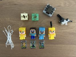 8 Minecraft Figuren von Kinder Joy