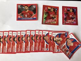 Top Topps Euro 2024 Sticker SET Serbien
